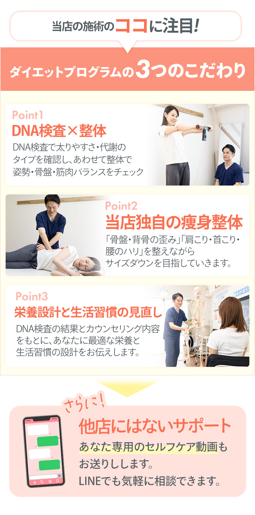 ダイエット施術